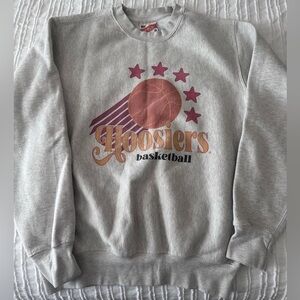 Basketball Gray Crewneck Sweater